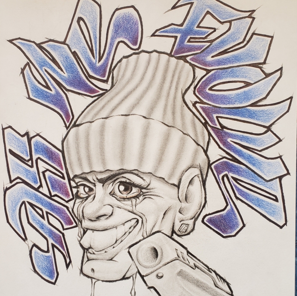 A.W.E Original Artwork "As We Evolve" Art Gallery Graffiti Artist - Picture 11 of 14
